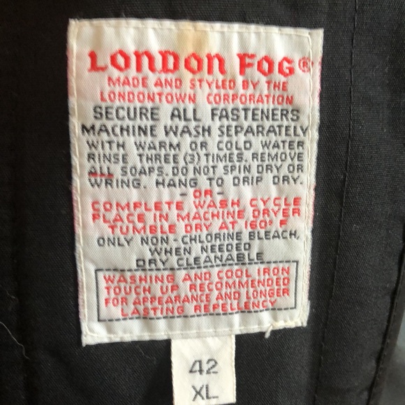 Vintage London Fog grey jacket w/inner liner. - Picture 3 of 11